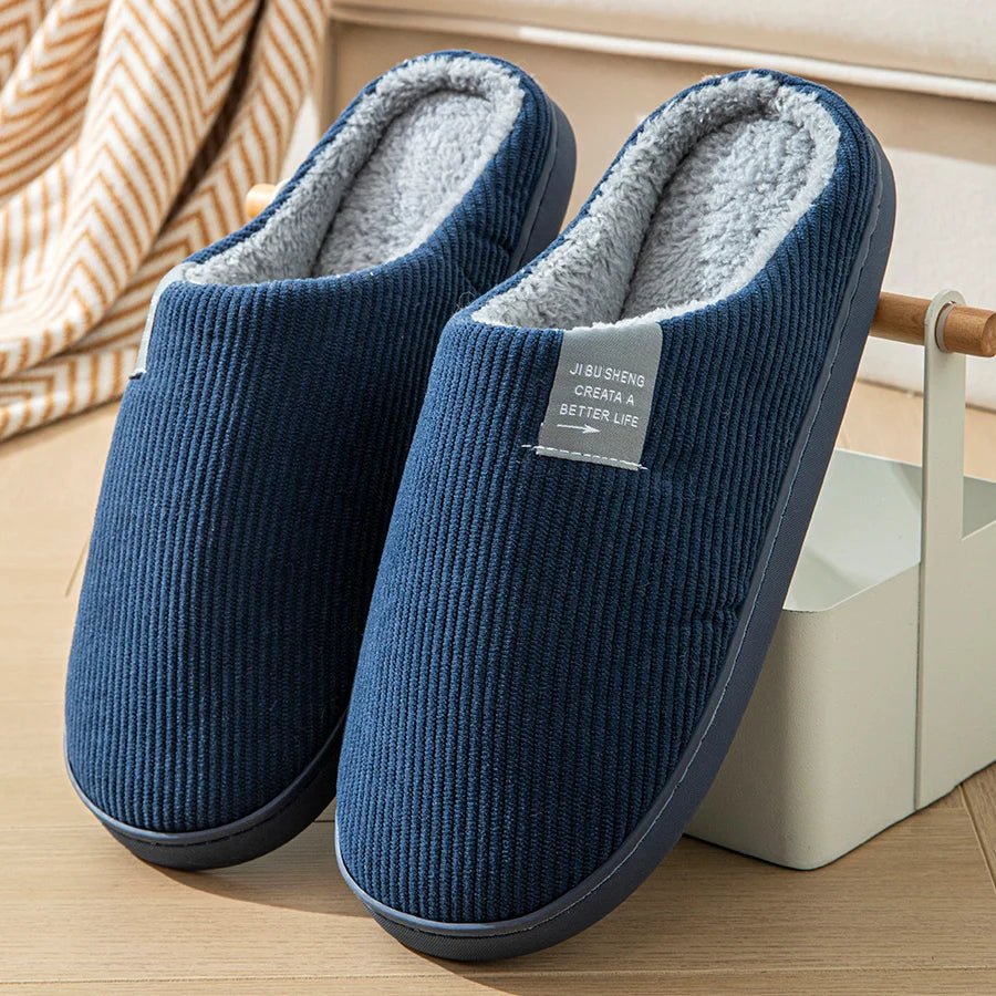 Women’s Corduroy Slippers - Merry & Cosy