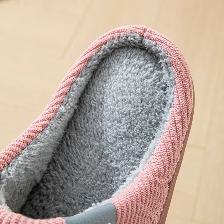Women’s Corduroy Slippers - Merry & Cosy